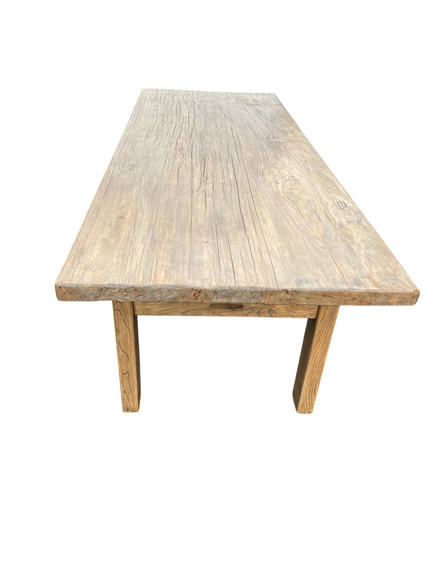 Farmhouse Top Stretcher Dining Table - SHOP by Interior Archaeology