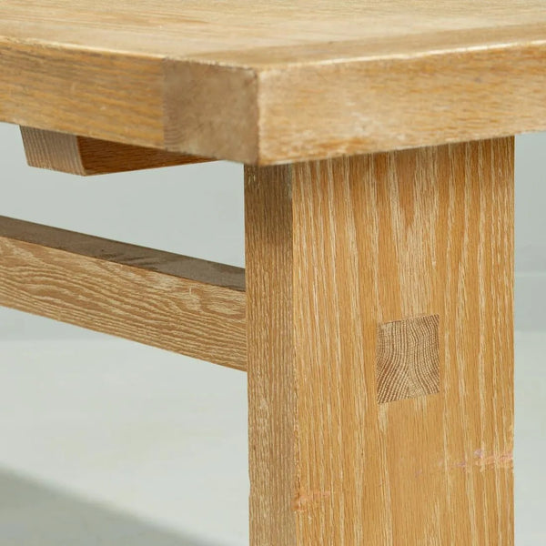 French Oak Trestle Dining/Console Table - SHOP by Interior Archaeology