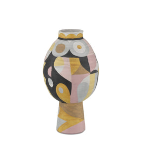 Hand-Painted Deco Medium Vase - SHOP by Interior Archaeology