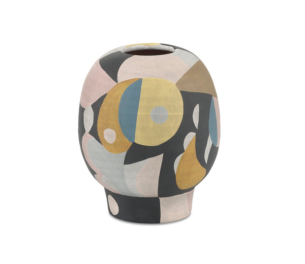 Hand-Painted Deco Small Vase - SHOP by Interior Archaeology