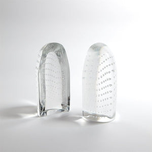 Iceberg Dewdrop Glass Bookends - SHOP by Interior Archaeology
