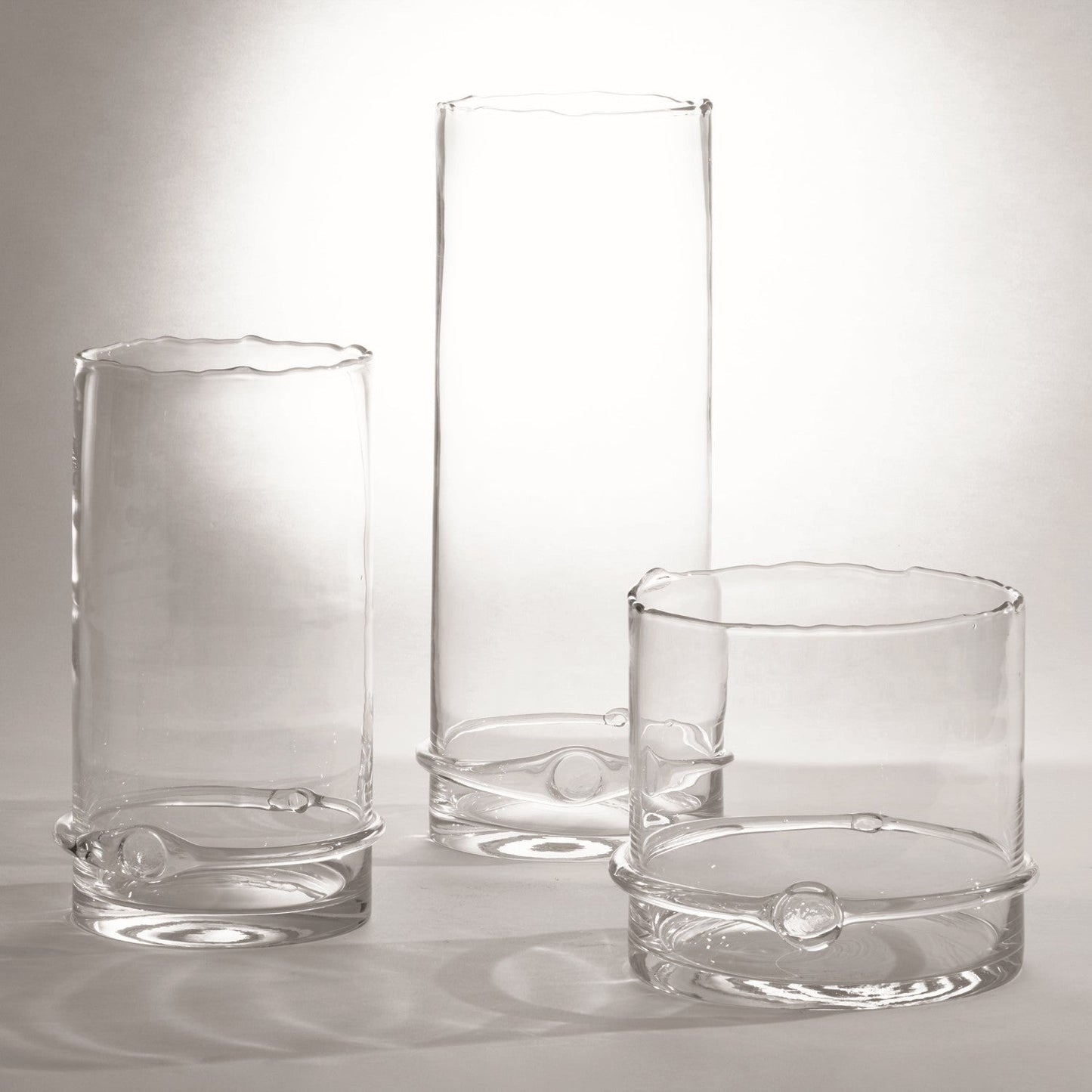 Intaglio Polish Glass Vase & Champaign Collection - SHOP by Interior Archaeology
