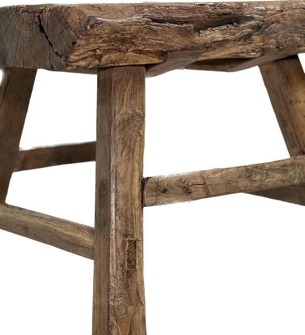 Large Primitive Stool 1 - SHOP by Interior Archaeology