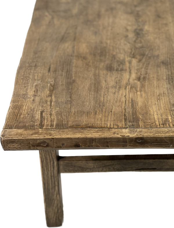 Medium Primitive Rectangular Coffee Table 1 - SHOP by Interior Archaeology