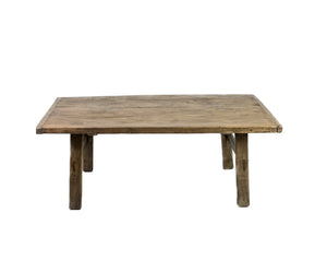 Medium Primitive Rectangular Coffee Table 1 - SHOP by Interior Archaeology
