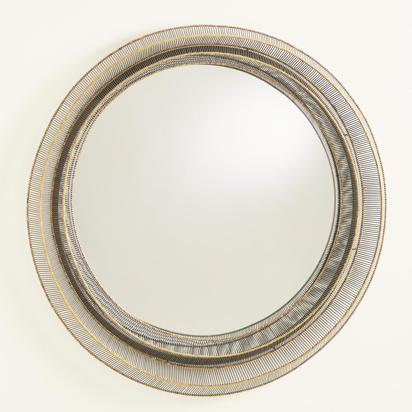 Natural Iron & Brass Braised Mirror - SHOP by Interior Archaeology