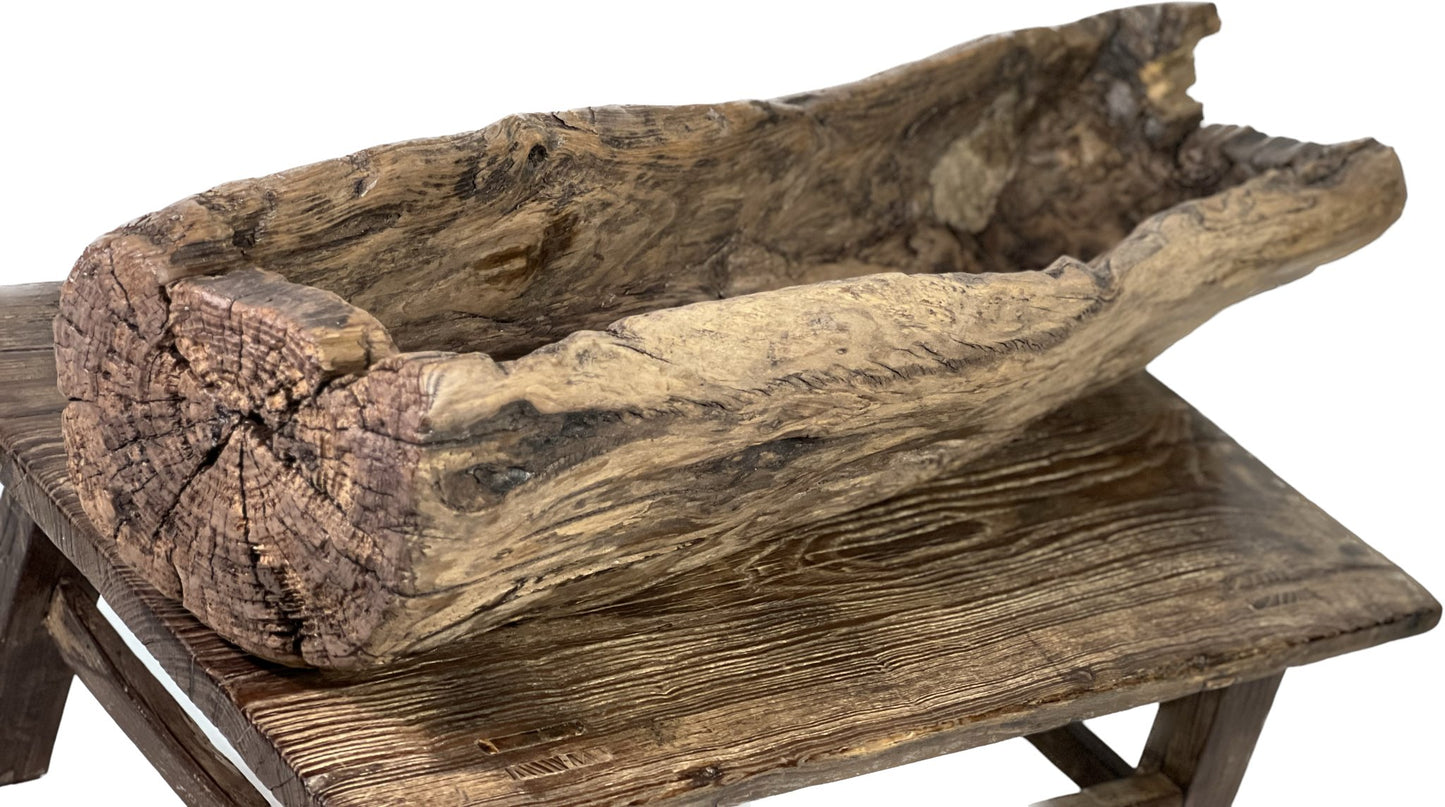 Natural Wood Trough - SHOP by Interior Archaeology