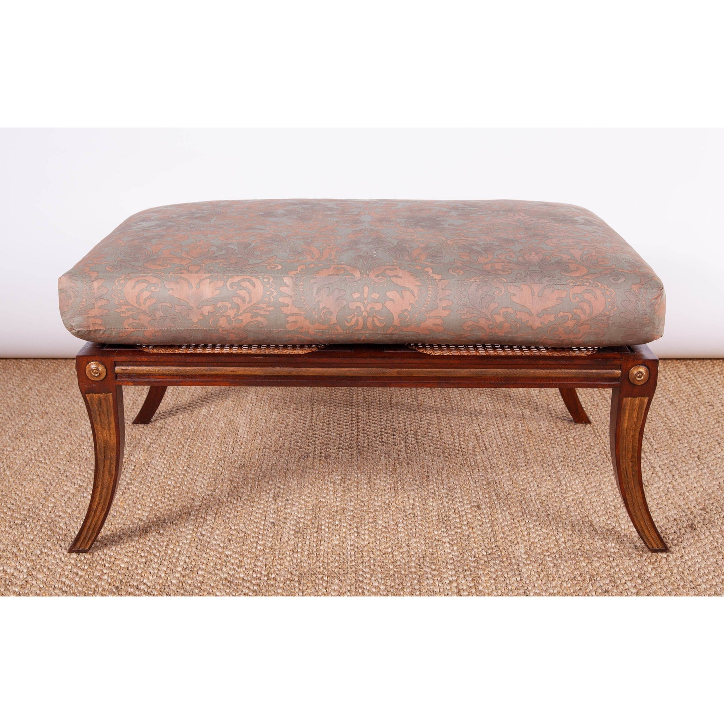 Neoclassic Caned Bench - SHOP by Interior Archaeology