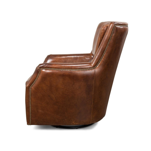 Padilla Swivel Lounge Chair - SHOP by Interior Archaeology