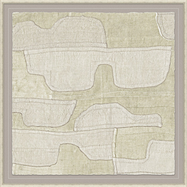 Print - Pale Kuba Cloth Set - SHOP by Interior Archaeology