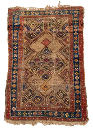 Small Antique Malayer Rug - SHOP by Interior Archaeology