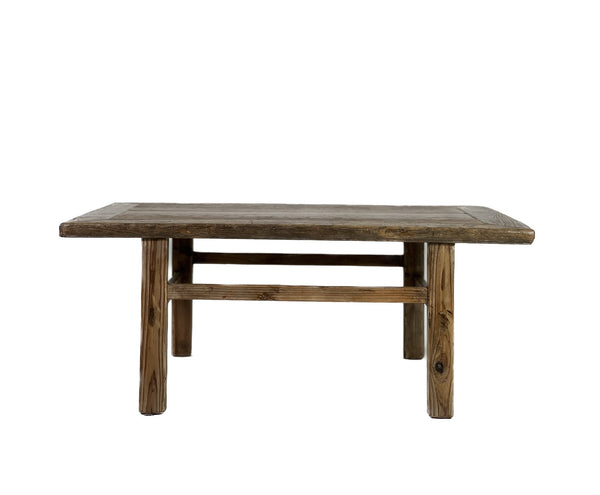 Small Primitive Coffee Table 3 with Mitered Top - SHOP by Interior Archaeology
