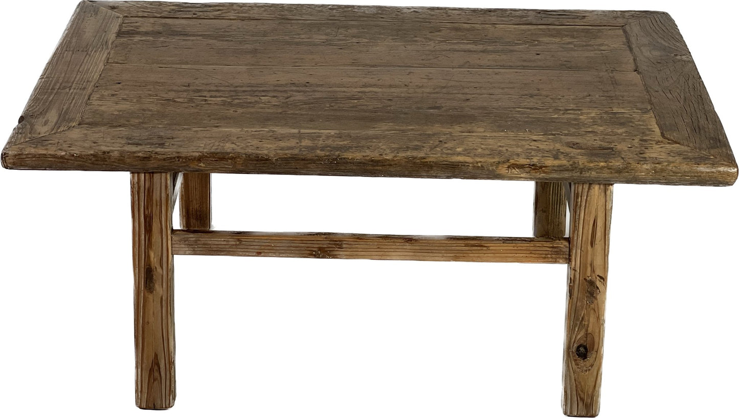 Small Primitive Coffee Table 3 with Mitered Top - SHOP by Interior Archaeology