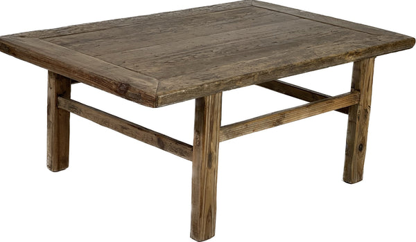 Small Primitive Coffee Table 3 with Mitered Top - SHOP by Interior Archaeology