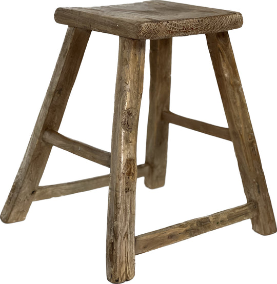 Small Primitive Stool 2 - SHOP by Interior Archaeology