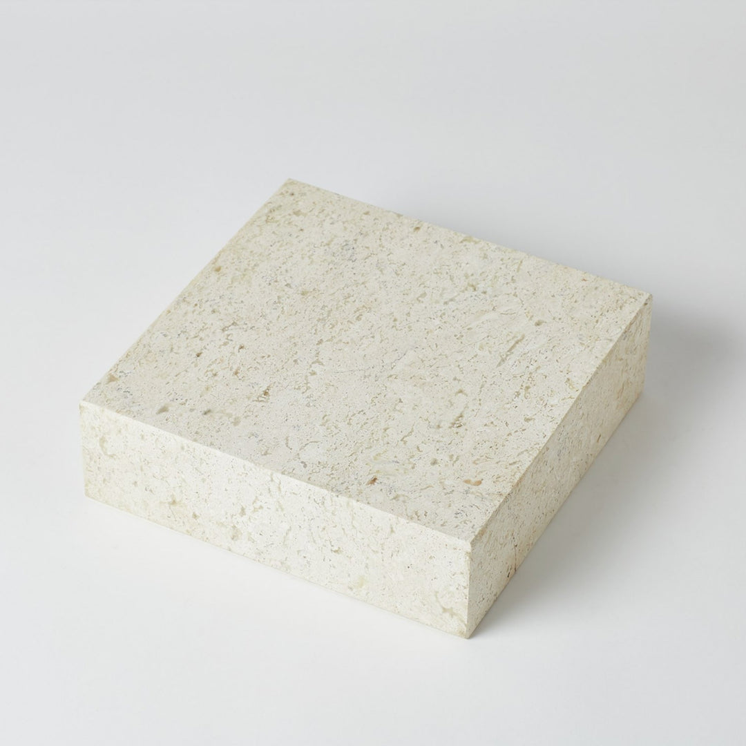 Travertine Cube Risers SHOP by Interior Archaeology