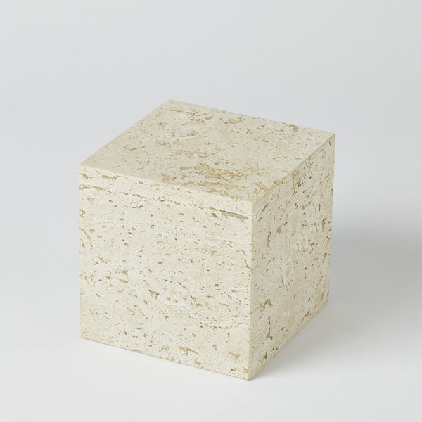 Travertine Cube Risers - SHOP by Interior Archaeology