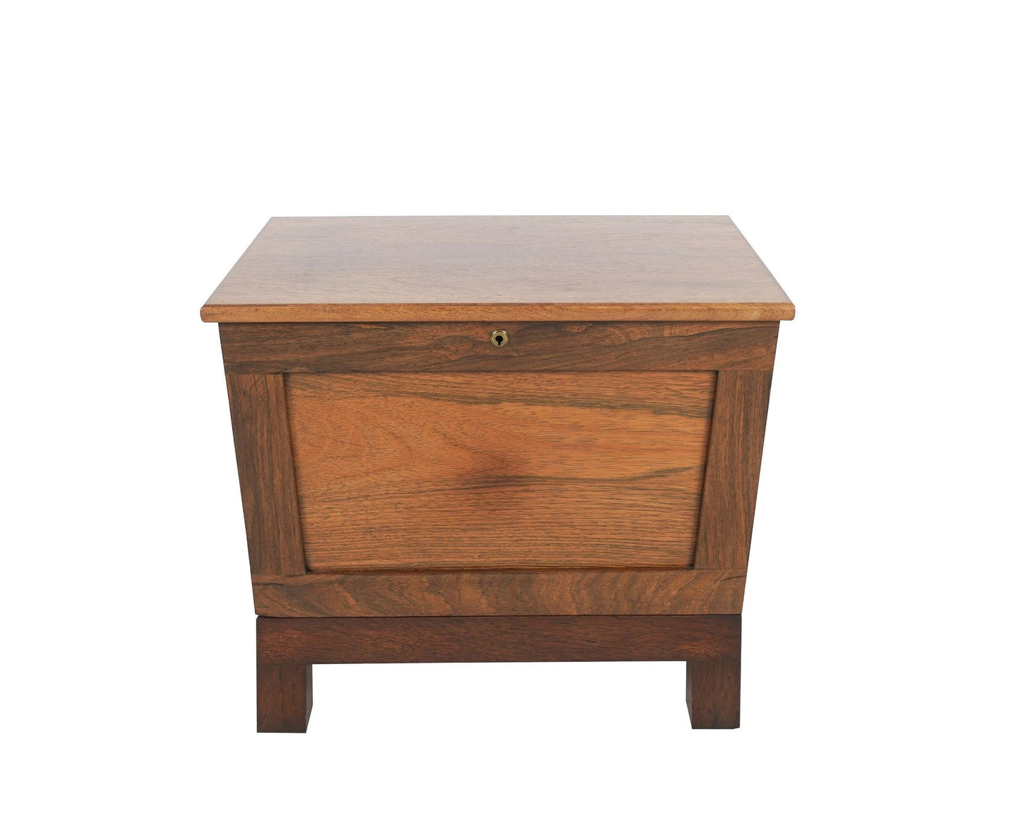 Vintage Asian Style Walnut Side Table - SHOP by Interior Archaeology