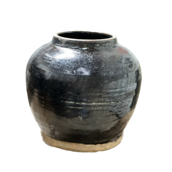 Vintage Black Glazed Vessels - SHOP by Interior Archaeology