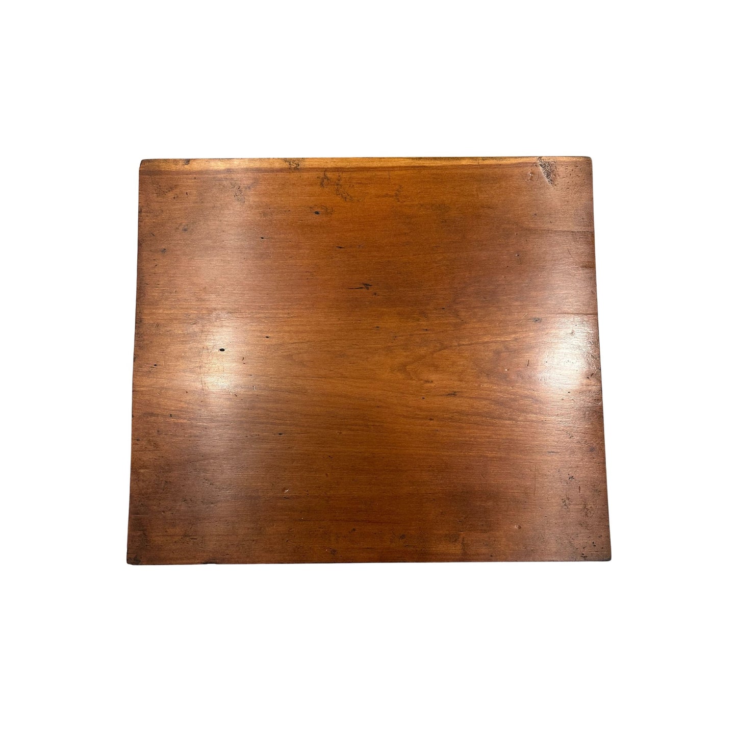 Vintage Cherry One-Drawer Work Table on Hepplewhite Legs - SHOP by Interior Archaeology