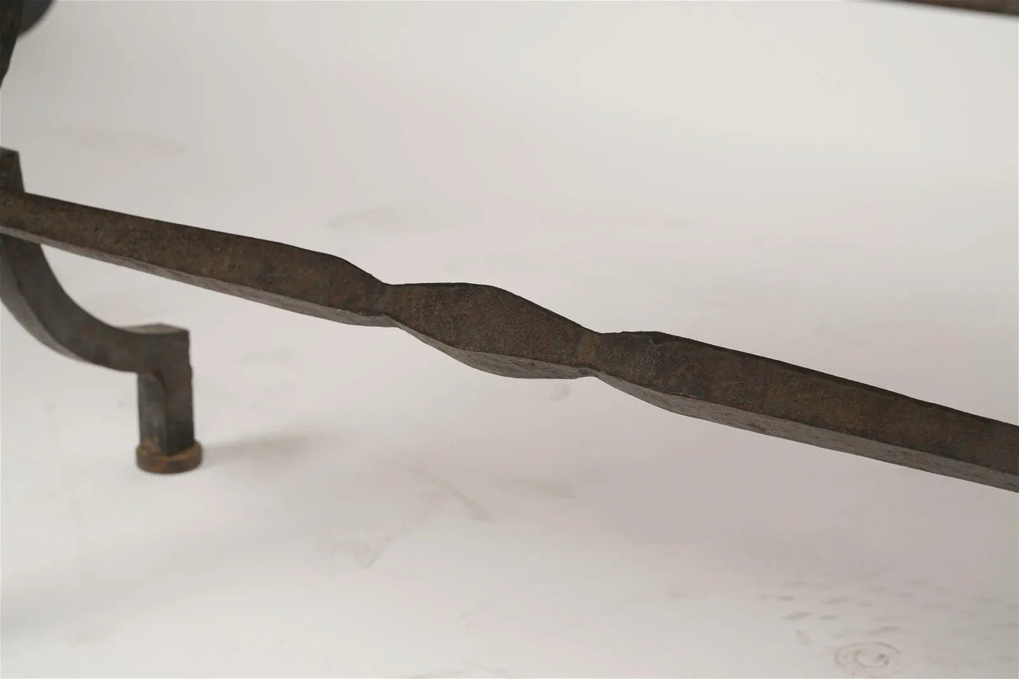 Vintage Iron & Limestone Coffee Table - SHOP by Interior Archaeology