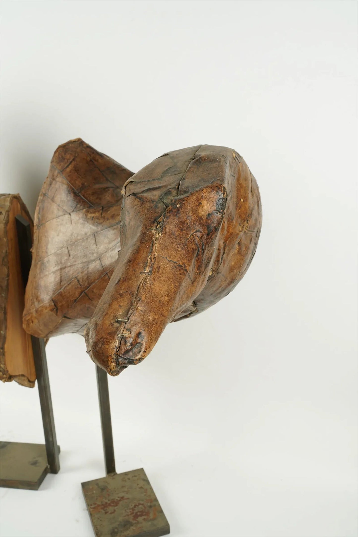 Vintage Papier Mache Animal Head Sculptures (Set of 2) - SHOP by Interior Archaeology