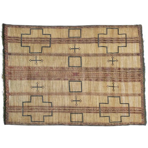 Vintage Taureg Woven Jute Rug - SHOP by Interior Archaeology
