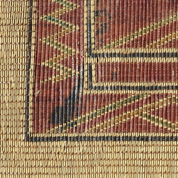 Vintage Taureg Woven Reed Rug - SHOP by Interior Archaeology