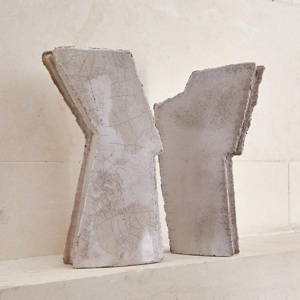 Wing Raku Sculpture - SHOP by Interior Archaeology